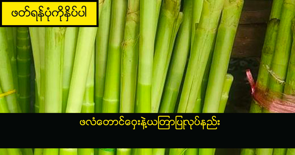 ဖလံတောင်ဝှေးနဲ့ယတြာပြုလုပ်နည်း